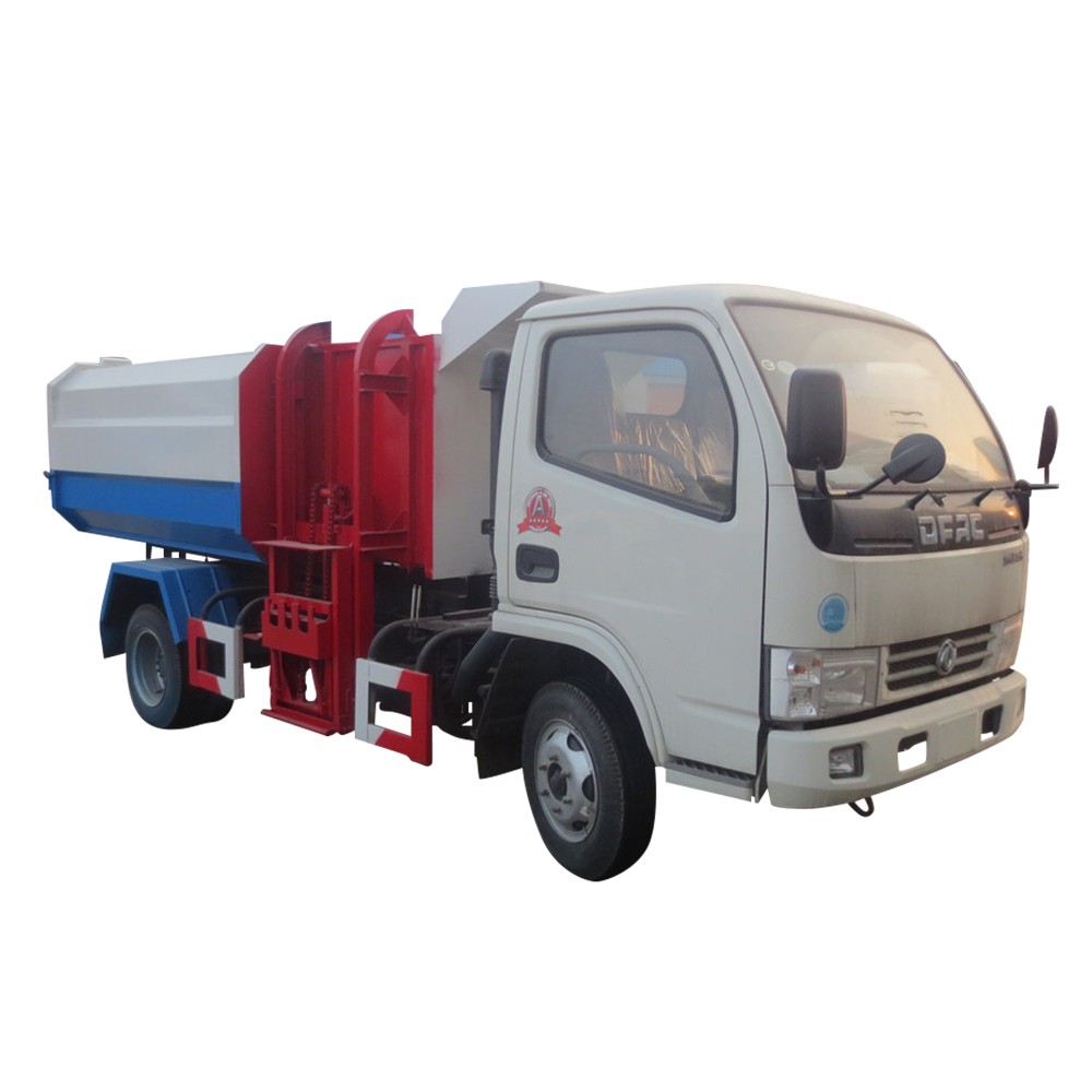 4 * 2 Side Load Garbage Truck