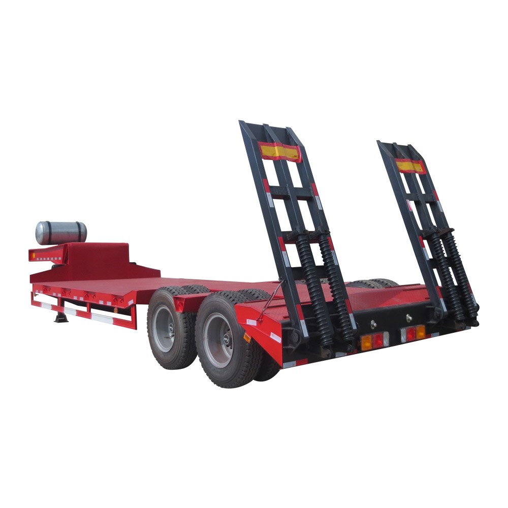 2 Axle 50 Ton Low Bed Semitrailer