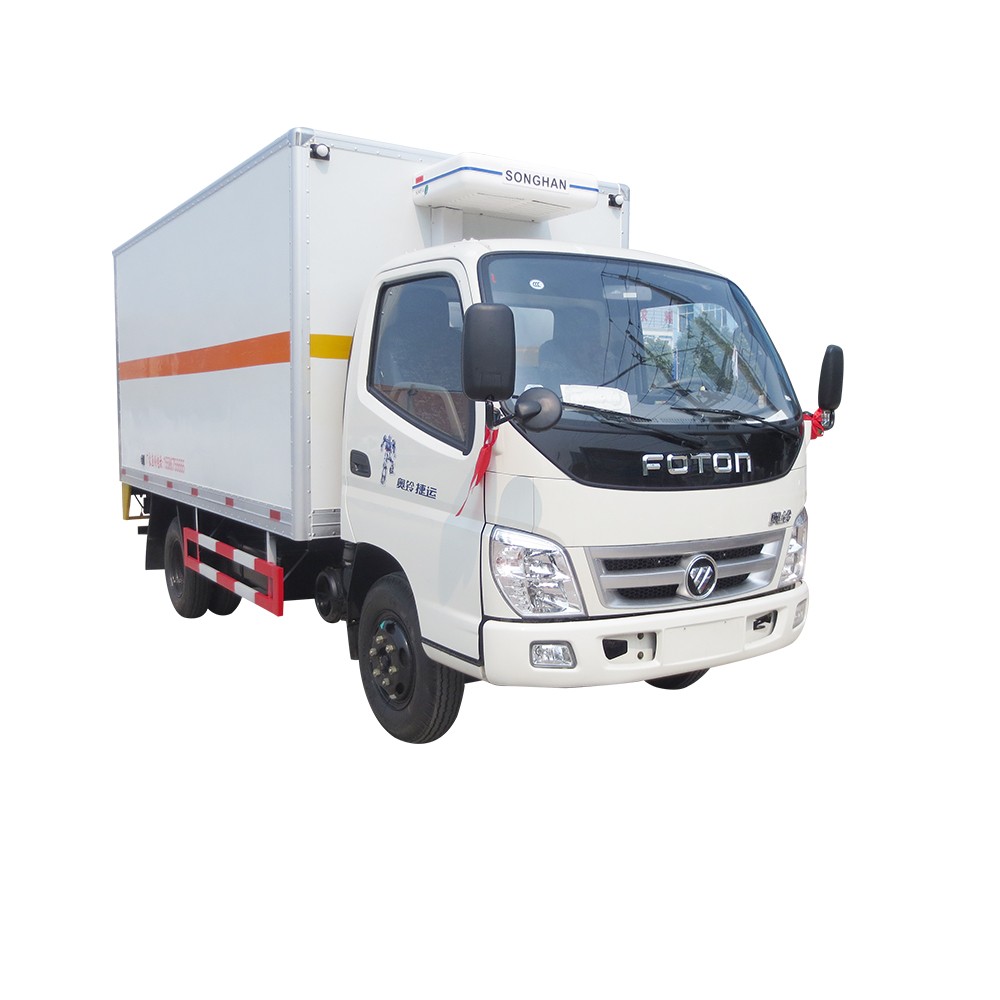 Foton 4*2 Refrigerated Van Truck
