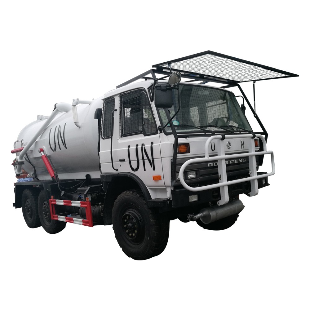 Dongfeng 6*6 Truck Sewage Tank