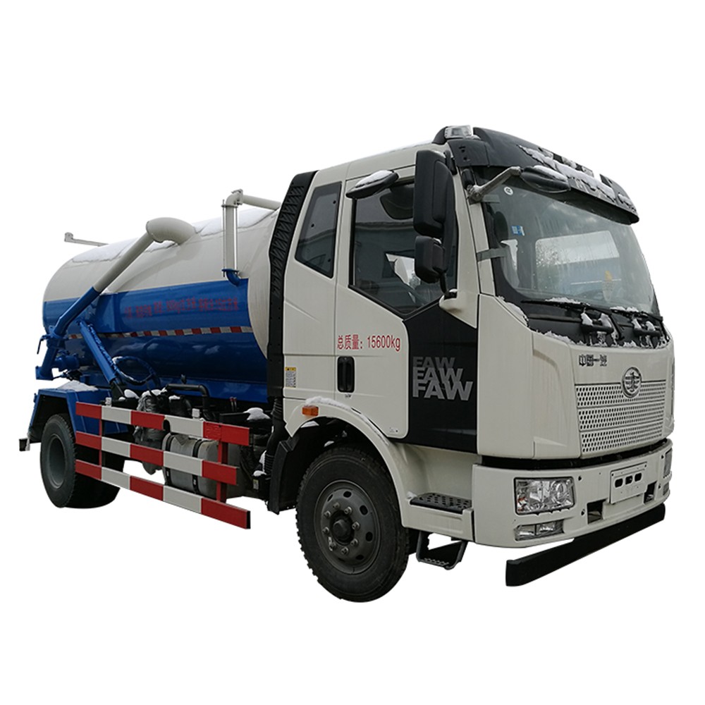 Faw 12 Cbm Vacuum Suction Truck