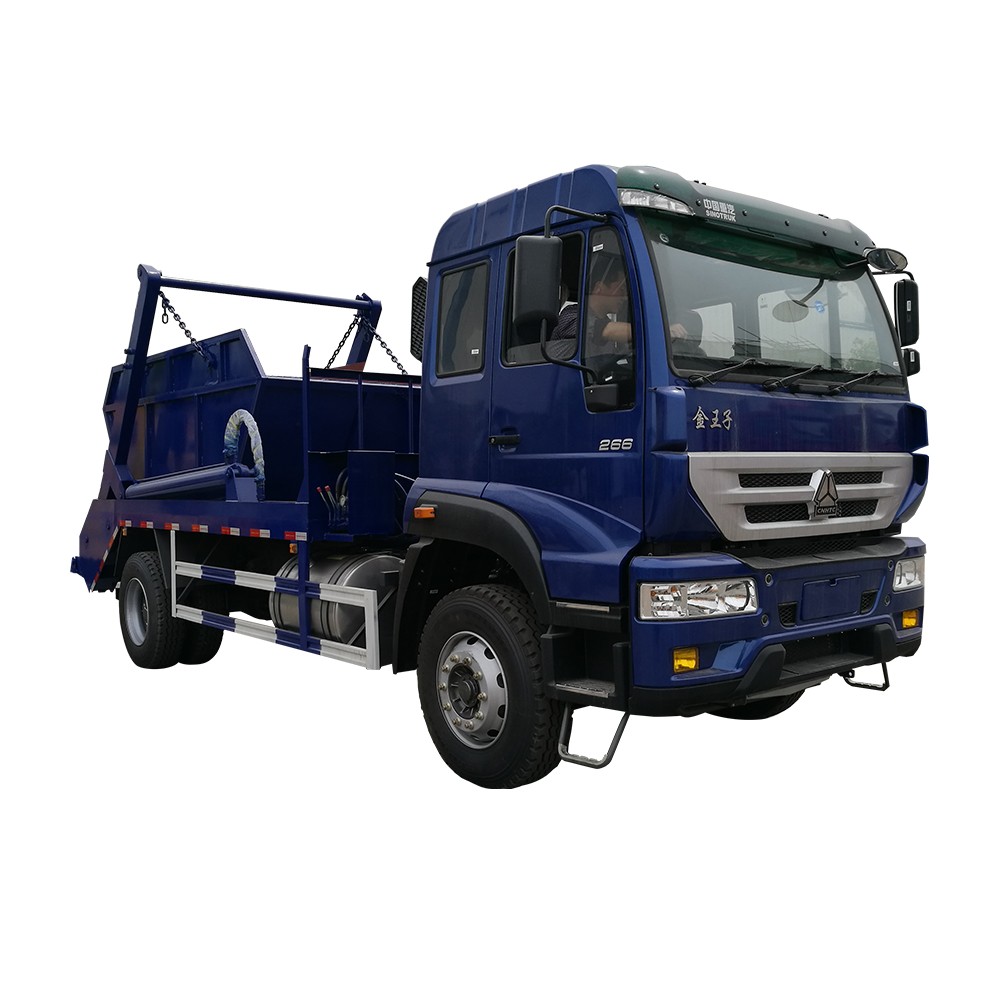 Sinotruk 10 Cbm Hydraulic Lifter Garbage Truck