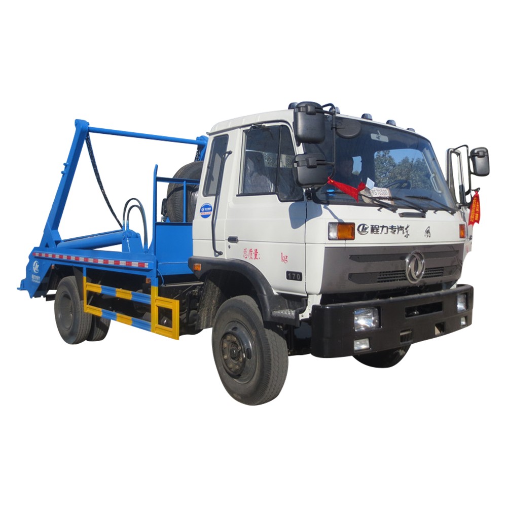6 Wheel Pull Arm Garbage Truck