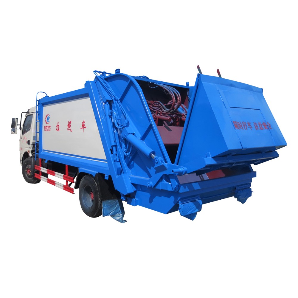 Dongfeng 8 M3 Hydraulikong Arm Garbage Truck
