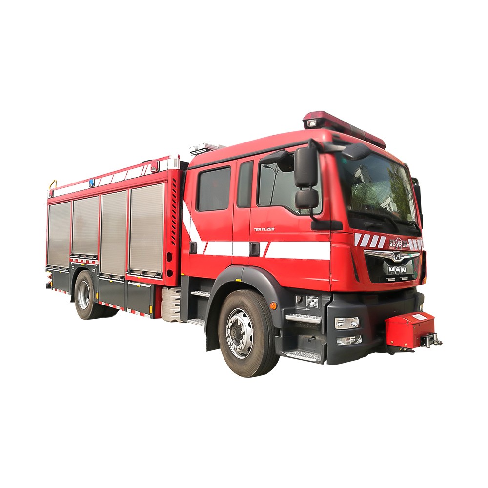 6 Wheel 12 Cbm Fire Fighting Vehicle