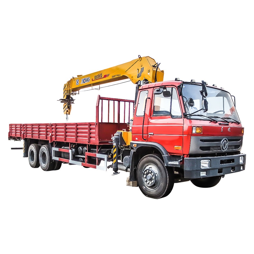 10 Wheel Dump Truck Na May Crane