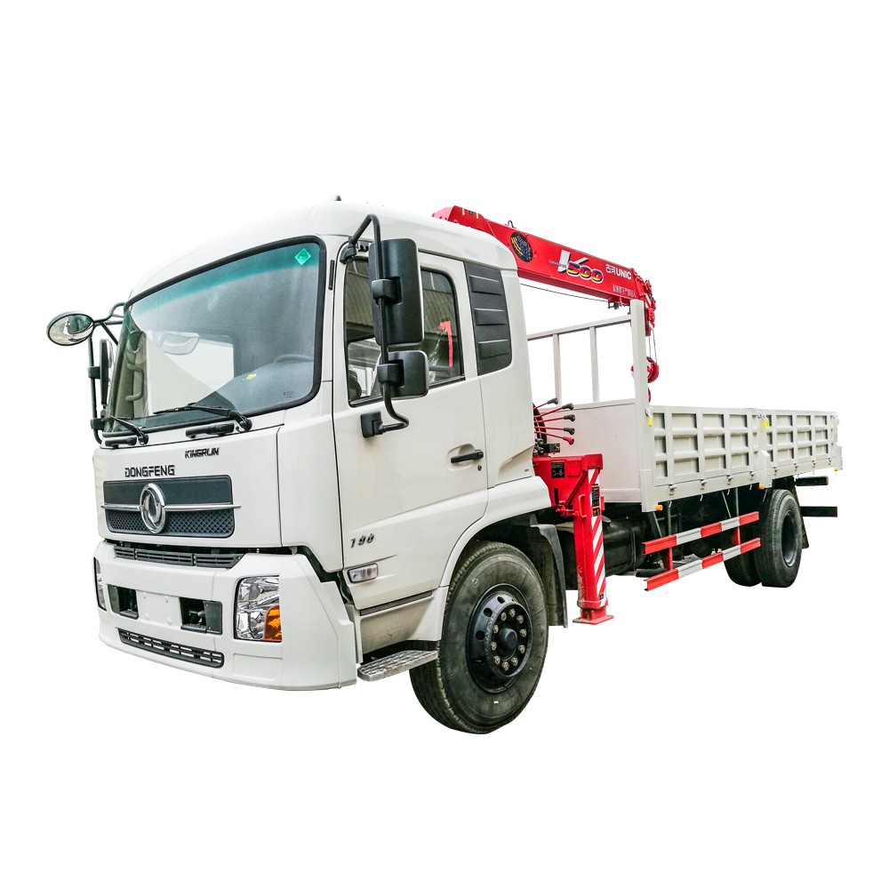 Dongfeng 6 Wheel Crane Truck