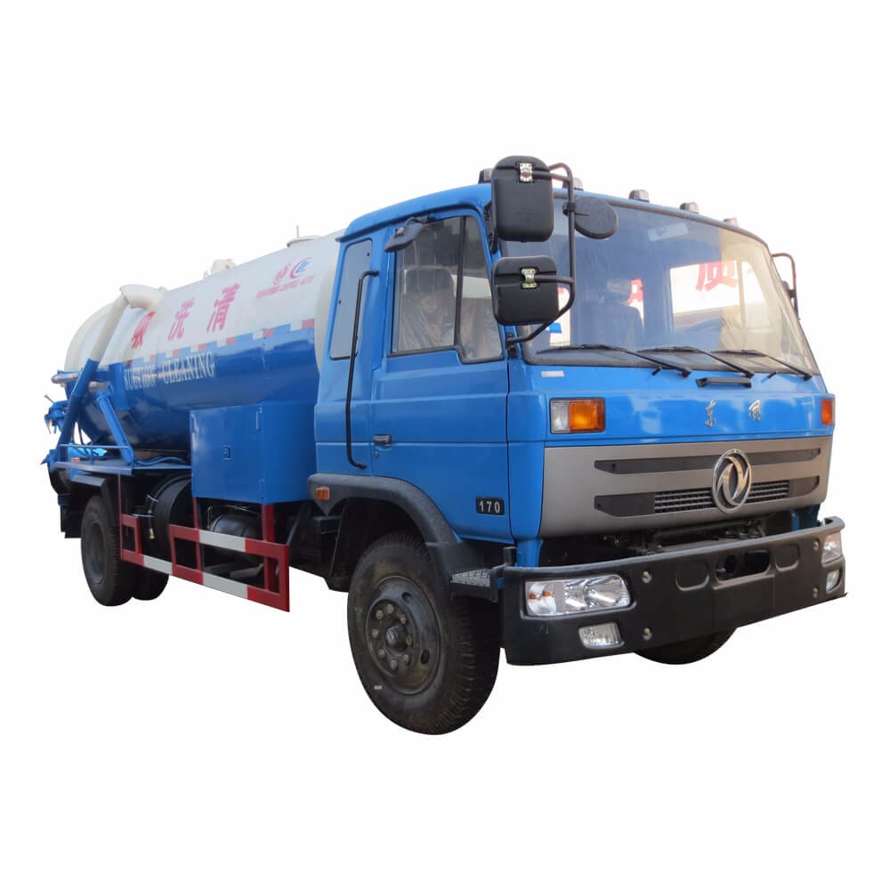 6 Wheel 10 M3 Sewage Vacuum Tank