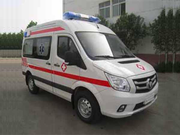 国六福田图雅诺短轴救护车