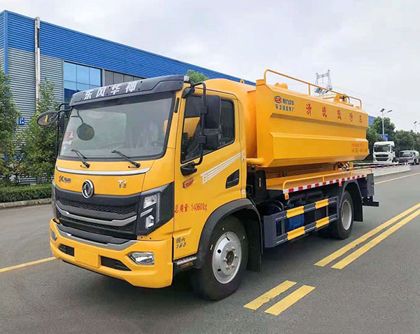 东风华神清洗吸污车