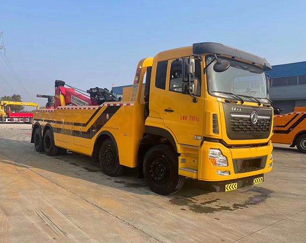 东风天龙前四后八一拖一清障车 国六