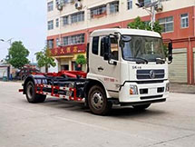 国六东风天锦勾臂垃圾车