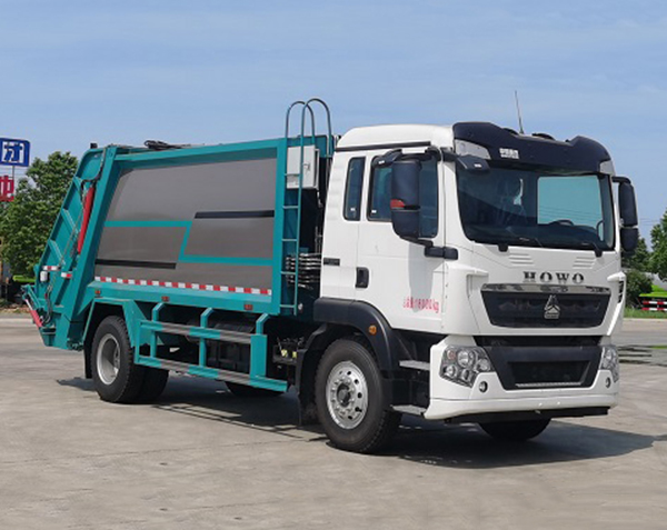 东风天锦压缩式垃圾车