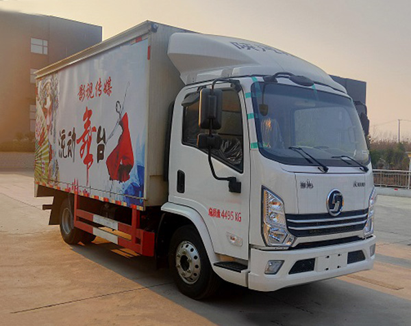 国六陕汽德龙流动舞台车