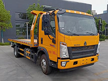 重汽豪沃一托二黄牌清障车