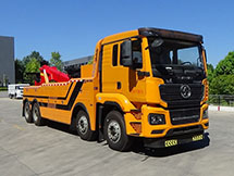 德龙前四后八拖吊联体清障车