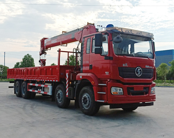 陕汽德龙前四后八16吨随车吊