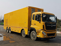 国六东风天龙前四后八电源车