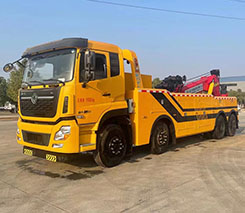 国六东风天龙前四后八一拖一清障车