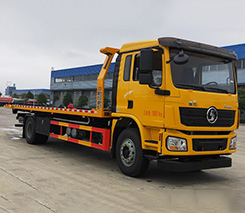 国六陕汽德龙一拖二清障车