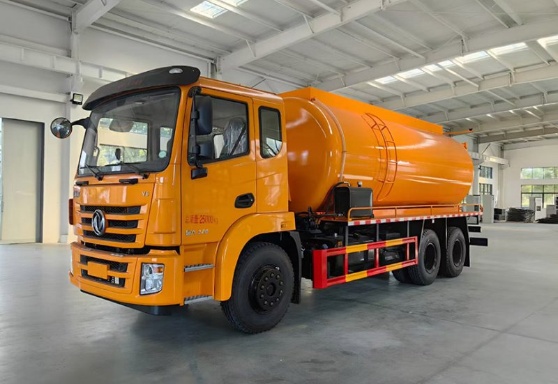 国六东风锦程V6吸污车|20立方污泥运输车