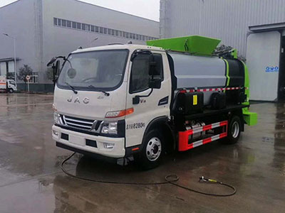 国六江淮骏铃5方餐厨垃圾车