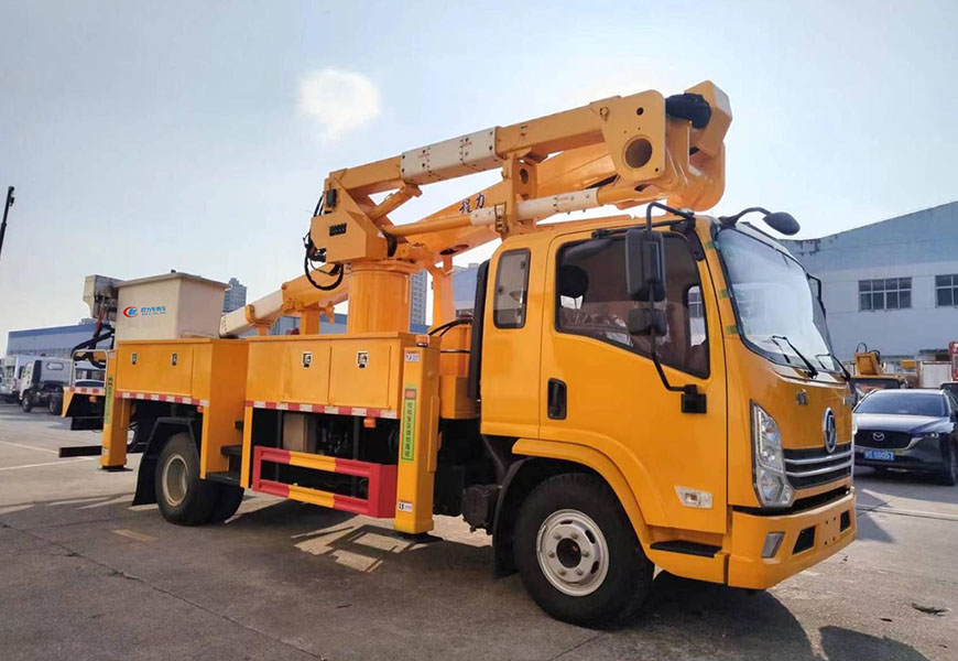 陕汽绝缘臂高空作业车